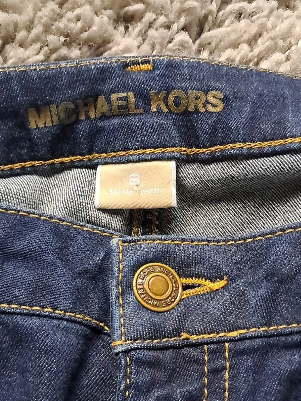 Michael Kors Dark Blue Skinny Jeans
